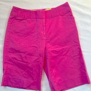 Lily Pulitzer Bright Pink Golf Shorts